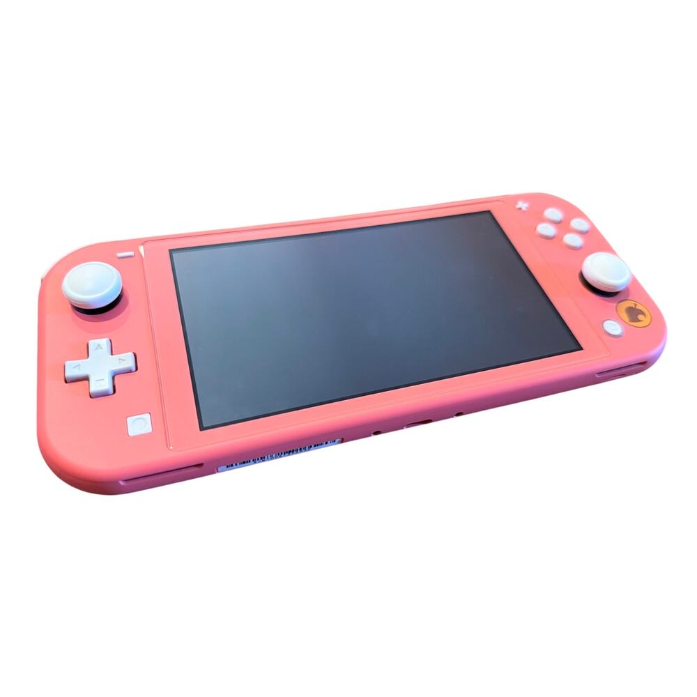 Nintendo Switch Lite Pink Animal Crossing Isabelle's Aloha Edition